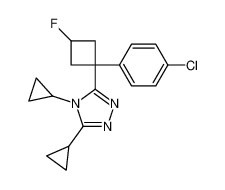 633317-53-0 structure, C18H19ClFN3