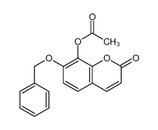 (2-oxo-7-phenylmethoxychromen-8-yl) acetate 65535-51-5