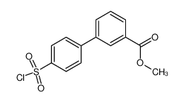 methyl 3-(4-chlorosulfonylphenyl)benzoate 939761-08-7