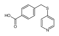 82145-82-2 4-(pyridin-4-ylsulfanylmethyl)benzoic acid