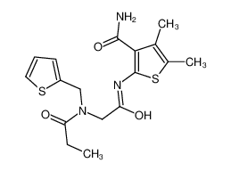 606110-01-4 structure, C17H21N3O3S2