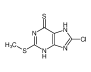 5453-09-8 structure, C6H5ClN4S2