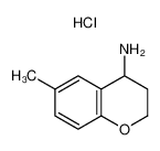 6-methyl-3,4-dihydro-2H-chromen-4-amine,hydrochloride 191608-11-4