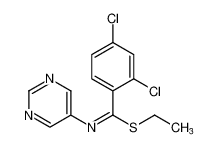 104895-67-2 structure, C13H11Cl2N3S