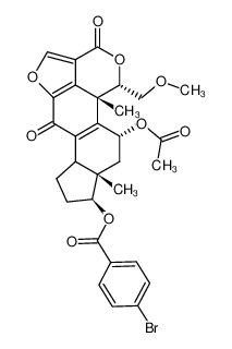 38819-70-4 structure, C30H29BrO9