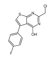 852400-39-6 structure, C13H8ClFN2OS