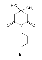 1-(4-bromobutyl)-4,4-dimethylpiperidine-2,6-dione 84951-42-8