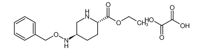 1416134-48-9 (2S,5R)-5-[(苯基甲氧基)氨基]-2-哌啶羧酸乙酯草酸盐
