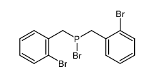 161331-14-2 structure, C14H12Br3P