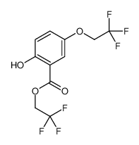 2,2,2-Trifluoroethyl 2-hydroxy-5-(2,2,2-trifluoroethoxy)benzoate 106854-80-2