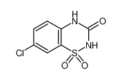 5800-59-9 spectrum, 7-chloro-3-oxo-3,4-dihydro-2H-1,2,4-benzothiadiazine 1,1-dioxide