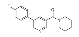 1048511-59-6 spectrum, 5-(4-fluorophenyl)pyridine-3-carboxylic acid piperidine amide