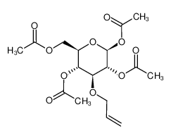 1,2,4,6-Tetra-O-acetyl-3-O-allyl-β-D-glucopyranose 39698-00-5