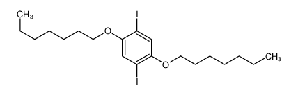 1,4-二庚氧基-2,5-二碘-苯