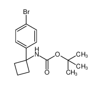 1-(4-溴苯基)环丁基氨基甲酸叔丁酯