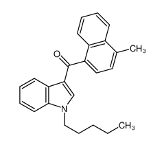 (4-甲基-1-萘基)(1-戊基-1H-吲哚-3-基)甲酮