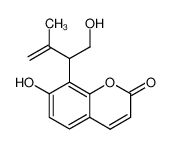 139115-66-5 7-Hydroxy-8-(1-hydroxymethyl-2-methyl-allyl)-chromen-2-one