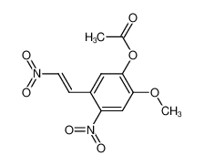 112919-68-3 spectrum, 5-acetoxy-4-methoxy-2,β-dinitrostyrene