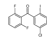 869365-97-9 structure, C13H6ClF2IO