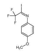 134481-27-9 2,2,2-trifluoro-N-(4-methoxyphenyl)ethanimidoyl iodide