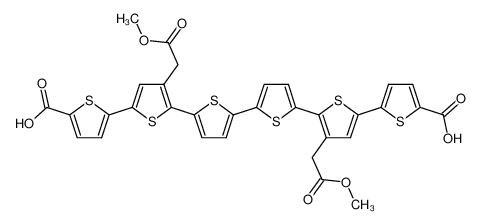 1352412-57-7 structure, C32H22O8S6