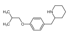 2-[[4-(2-methylpropoxy)phenyl]methyl]piperidine 955315-24-9