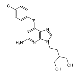 225111-70-6 2-amino-6-[(4-chlorophenyl)sulfanyl]-9-[4-hydroxy-3-(hydroxymethyl)butyl]-9H-purine