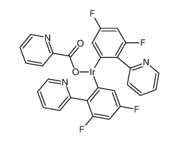 双(4,6-二氟苯基吡啶-N,C2)吡啶甲酰合铱