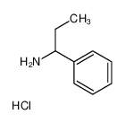 1-phenylpropylazanium,chloride 24301-86-8