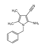 2-Amino-1-benzyl-4,5-dimethyl-1H-pyrrole-3-carbonitrile 55817-72-6