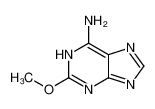 2-甲氧基-9H-嘌呤-6-胺