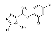 115398-70-4 structure, C10H10Cl2N4OS