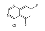 791602-75-0 structure, C8H3ClF2N2