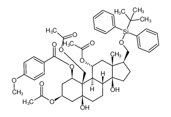 1018988-51-6 structure, C50H64O12Si