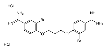 50357-61-4 structure, C17H20Br2Cl2N4O2