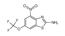 131395-13-6 spectrum, 2-amino-4-nitro-6-trifluoromethoxy-benzothiazole