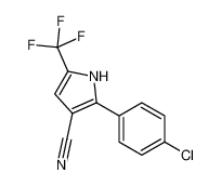 2-(4-氯苯基)-5-(三氟甲基)-1H-吡咯-3-甲腈