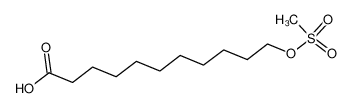 80907-73-9 spectrum, 11-(methylsulfonyloxy)undecanoic acid