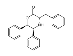 136707-50-1 spectrum, (3S,5S,6R)-5,6-diphenyl-3-(phenylmethyl)-2,3,5,6-tetrahydro-4H-1,4-oxazin-2-one