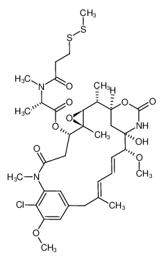 138148-68-2 structure, C36H50ClN3O10S2