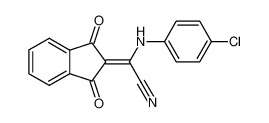 38756-09-1 p-chloroanilino-(1,3-dioxo-2-indanylidene)-acetonitrile