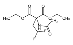 252357-31-6 structure, C11H17F2NO5