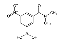 3-(二甲基氨甲酰基)-5-硝基苯基硼酸