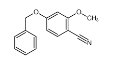 719274-37-0 2-methoxy-4-phenylmethoxybenzonitrile