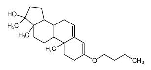 2143-61-5 spectrum, (8R,9S,10R,13S,14S,17S)-3-butoxy-10,13,17-trimethyl-1,2,7,8,9,11,12,14,15,16-decahydrocyclopenta[a]phenanthren-17-ol