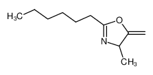 1313884-02-4 2-hexyl-4-methyl-5-methylene-4,5-dihydrooxazole