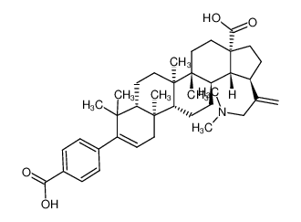 1621532-43-1 (1R,3aS,5aR,5bR,7aR,11aS,11bR,13aR,13bS)-9-(4-carboxyphenyl)-1-(3-(dimethylamino)prop-1-en-2-yl)-5a,5b,8,8,11a-pentamethyl-2,3,3a,4,5,5a,5b,6,7,7a,8,11,11a,11b,12,13,13a,13b-octadecahydro-1H-cyclopenta[a]chrysene-3a-carboxylic acid