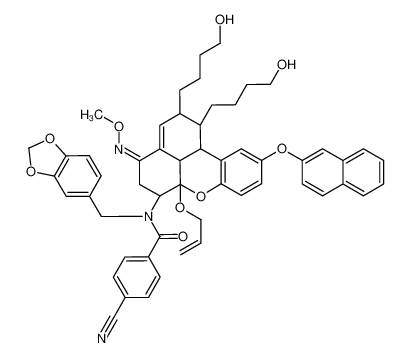 5215-30-5 structure, C54H55N3O9