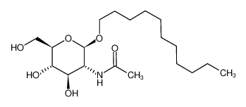 十一烷基-2-乙酰氨基-2-脱氧-beta-D-吡喃葡糖苷