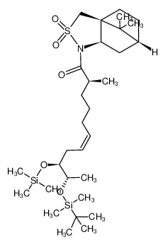 383912-02-5 structure, C31H59NO5SSi2